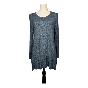 Coin 1804 Heather Gray Jersey Dress Size S
